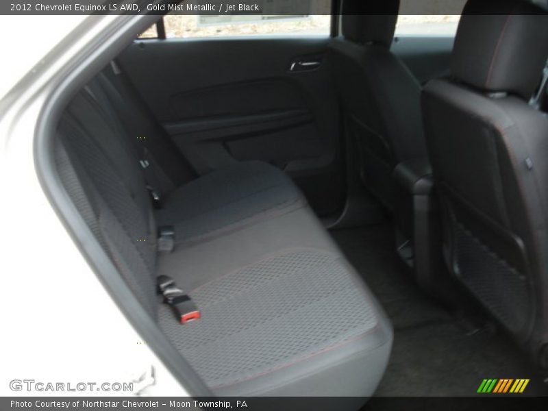 Gold Mist Metallic / Jet Black 2012 Chevrolet Equinox LS AWD