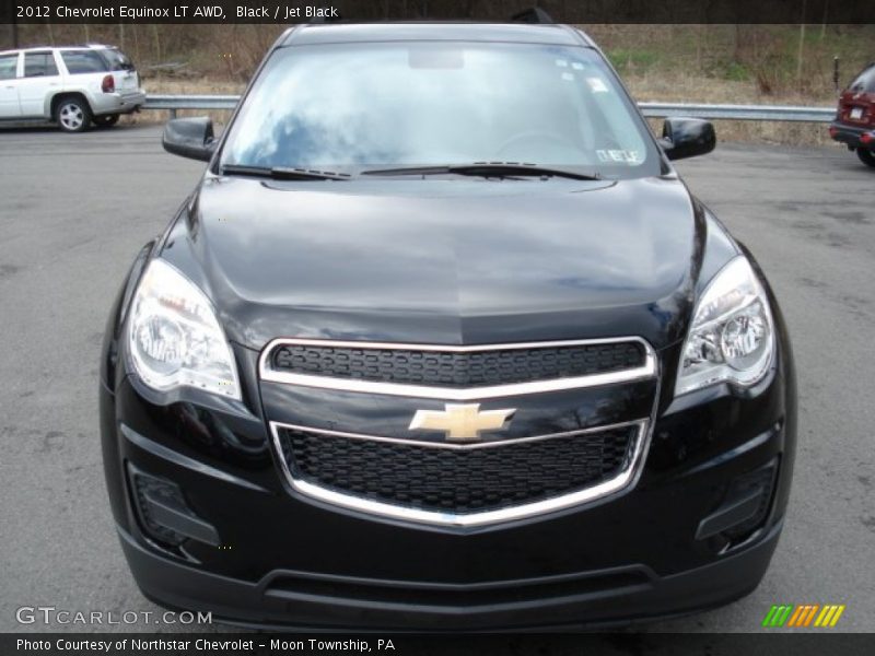 Black / Jet Black 2012 Chevrolet Equinox LT AWD