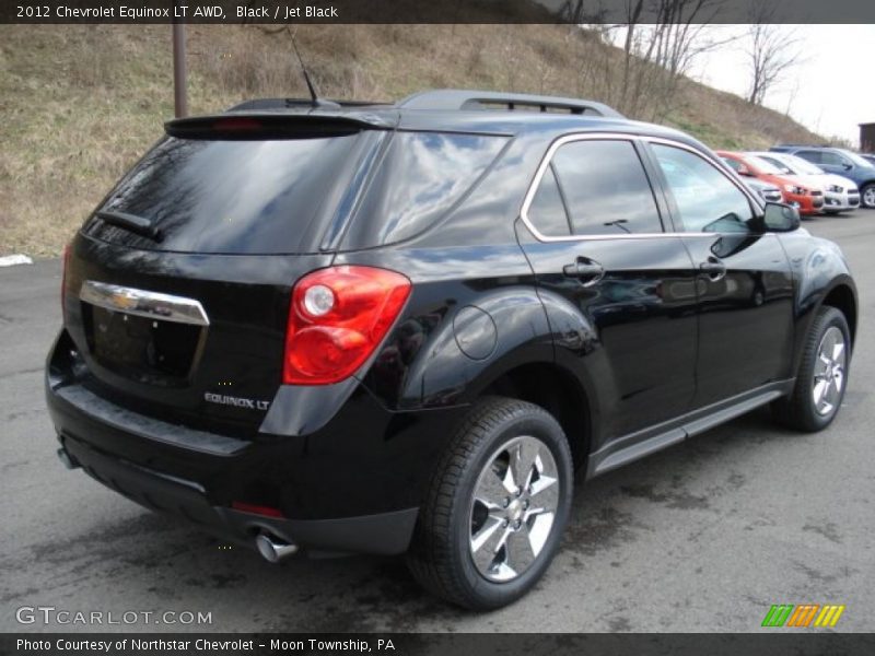 Black / Jet Black 2012 Chevrolet Equinox LT AWD