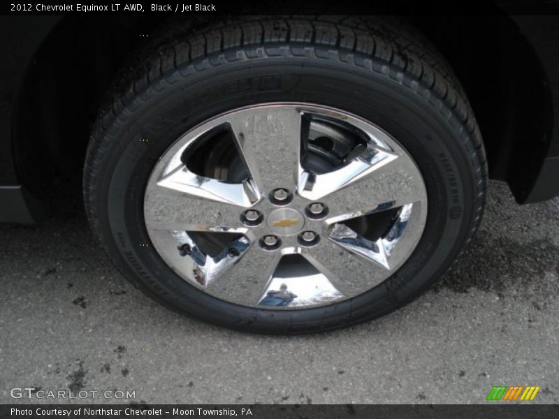 Black / Jet Black 2012 Chevrolet Equinox LT AWD