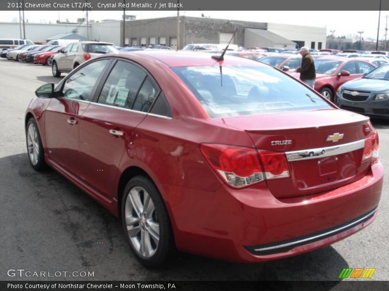 Crystal Red Metallic / Jet Black 2012 Chevrolet Cruze LTZ/RS