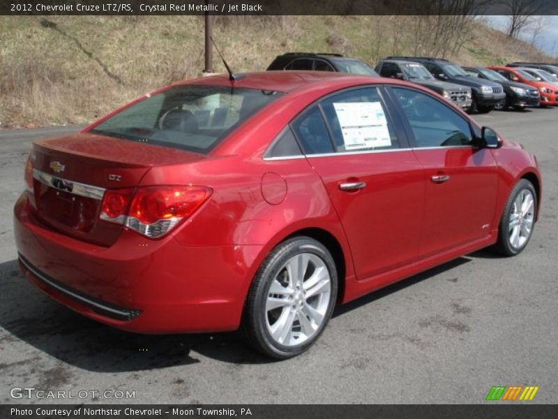 Crystal Red Metallic / Jet Black 2012 Chevrolet Cruze LTZ/RS