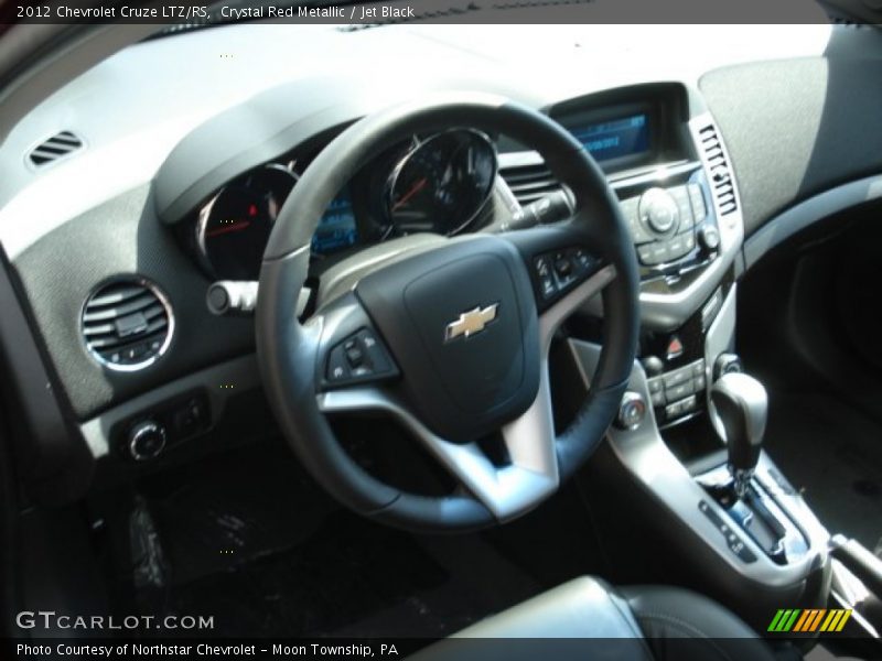 Crystal Red Metallic / Jet Black 2012 Chevrolet Cruze LTZ/RS