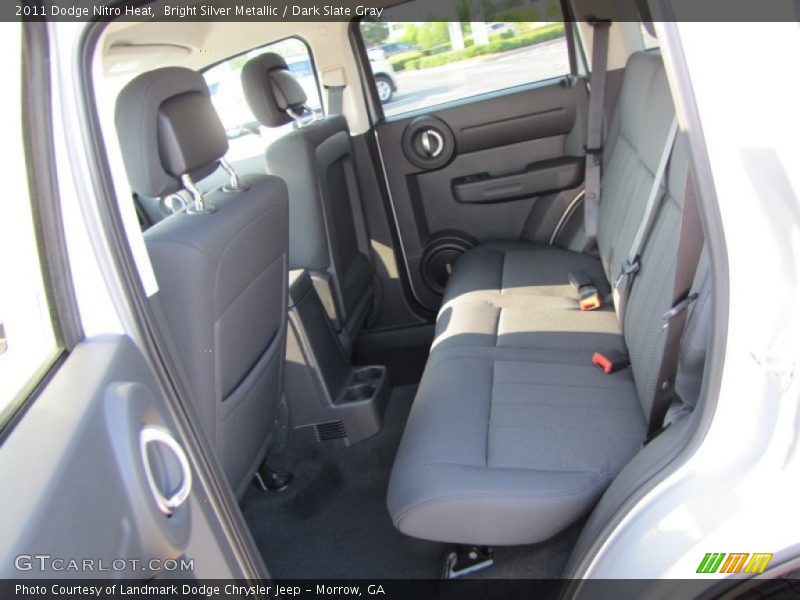 Bright Silver Metallic / Dark Slate Gray 2011 Dodge Nitro Heat