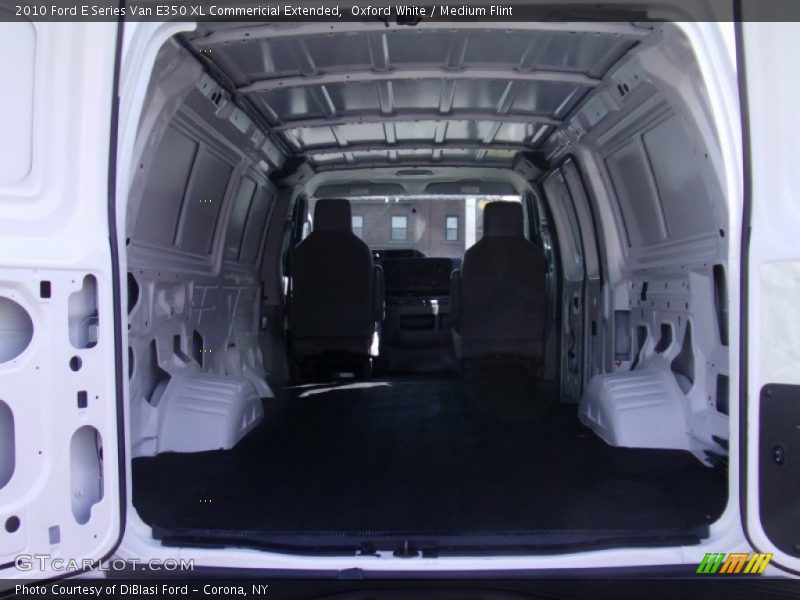 Oxford White / Medium Flint 2010 Ford E Series Van E350 XL Commericial Extended