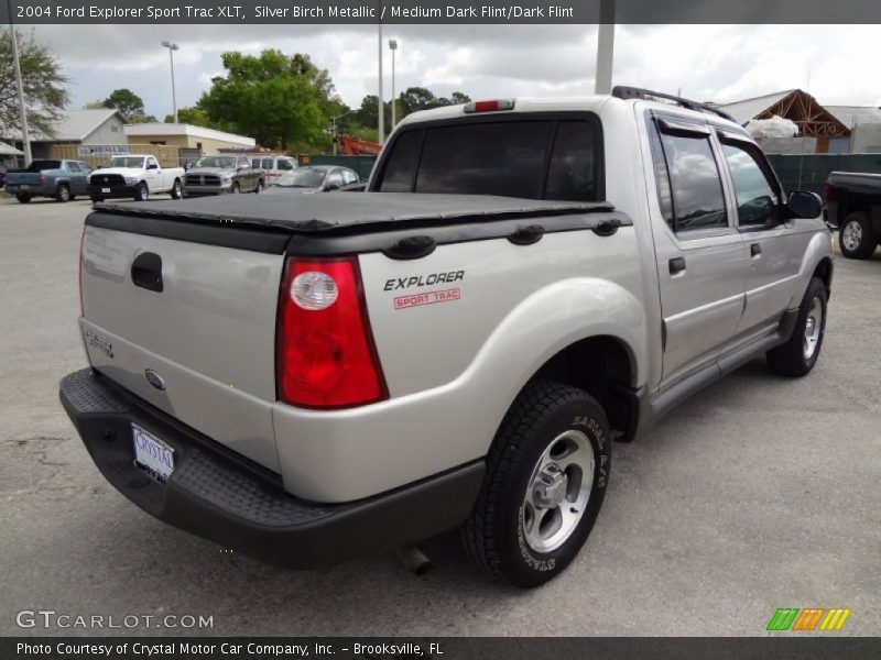 Silver Birch Metallic / Medium Dark Flint/Dark Flint 2004 Ford Explorer Sport Trac XLT