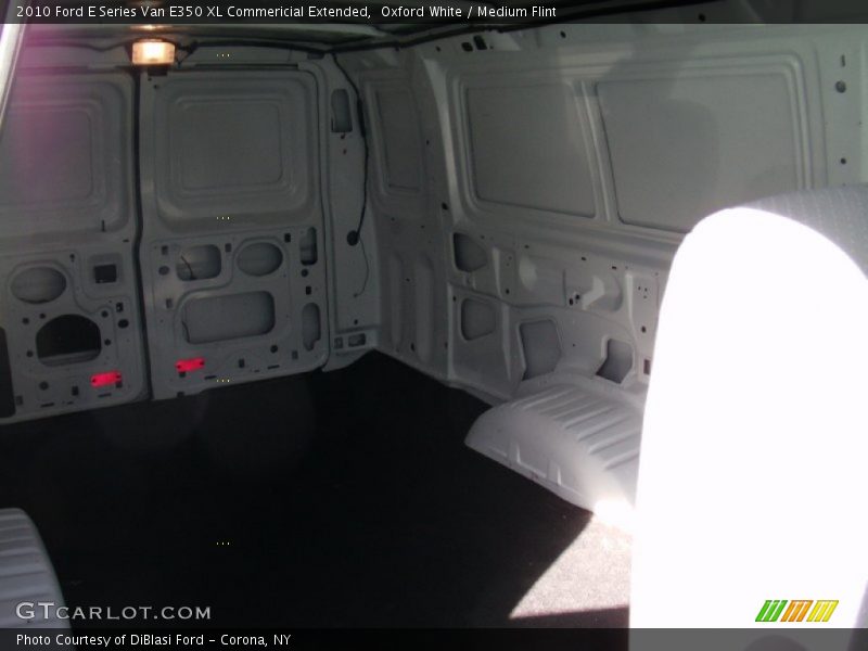 Oxford White / Medium Flint 2010 Ford E Series Van E350 XL Commericial Extended