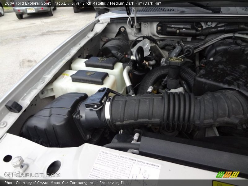 Silver Birch Metallic / Medium Dark Flint/Dark Flint 2004 Ford Explorer Sport Trac XLT
