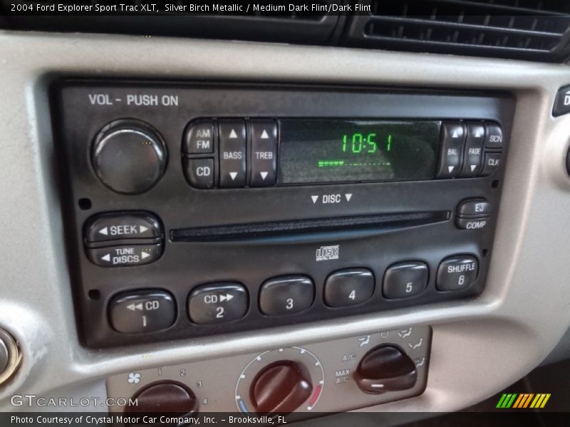 Silver Birch Metallic / Medium Dark Flint/Dark Flint 2004 Ford Explorer Sport Trac XLT