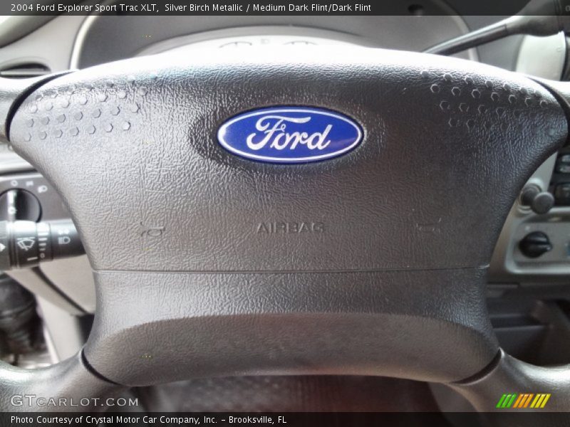 Silver Birch Metallic / Medium Dark Flint/Dark Flint 2004 Ford Explorer Sport Trac XLT