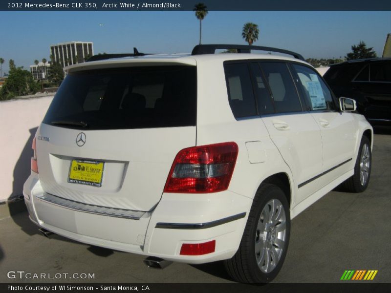 Arctic White / Almond/Black 2012 Mercedes-Benz GLK 350