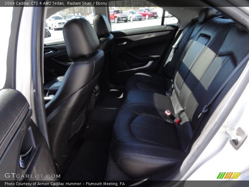 Radiant Silver / Ebony 2009 Cadillac CTS 4 AWD Sedan