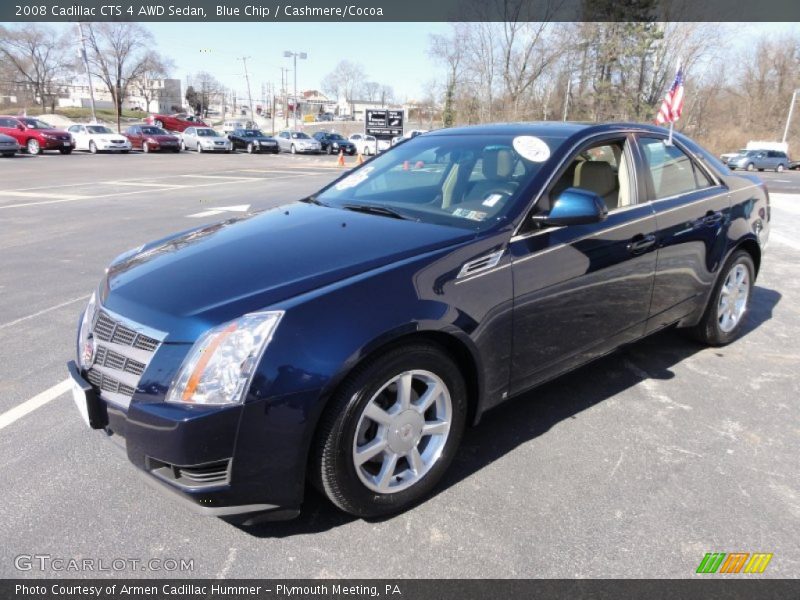 Front 3/4 View of 2008 CTS 4 AWD Sedan