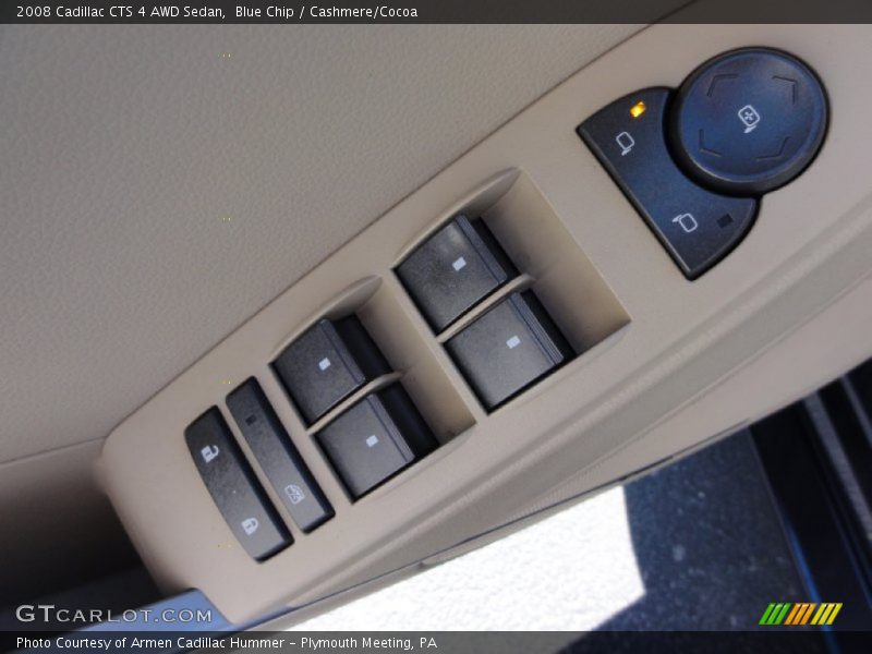 Blue Chip / Cashmere/Cocoa 2008 Cadillac CTS 4 AWD Sedan