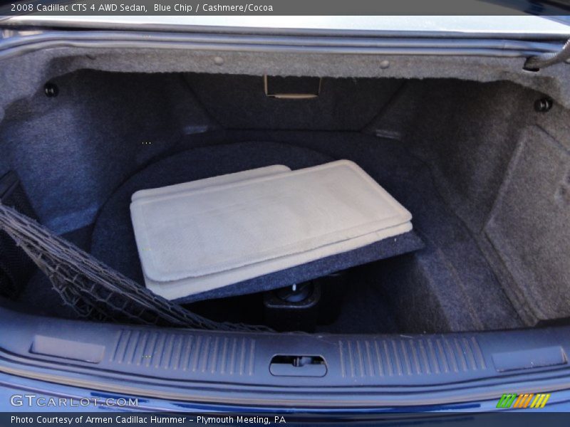 Blue Chip / Cashmere/Cocoa 2008 Cadillac CTS 4 AWD Sedan