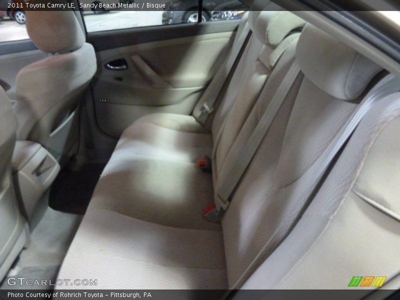 Sandy Beach Metallic / Bisque 2011 Toyota Camry LE