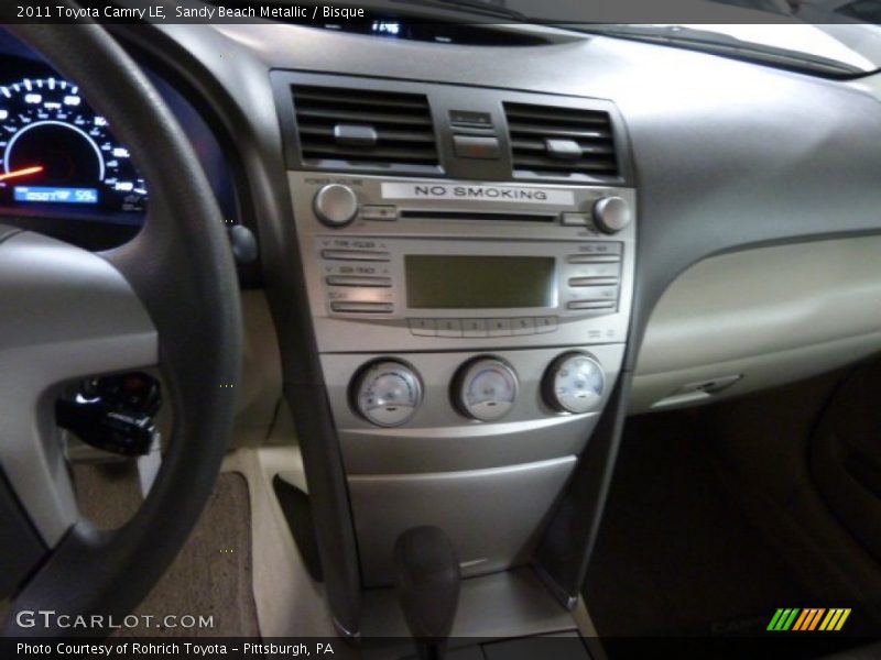 Sandy Beach Metallic / Bisque 2011 Toyota Camry LE