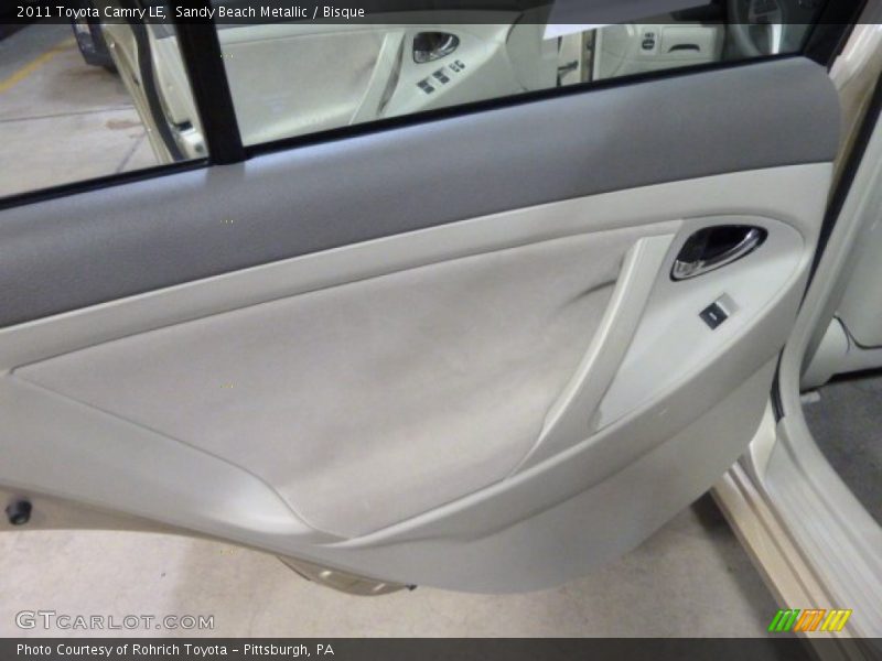 Sandy Beach Metallic / Bisque 2011 Toyota Camry LE