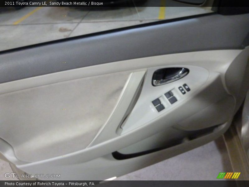 Sandy Beach Metallic / Bisque 2011 Toyota Camry LE