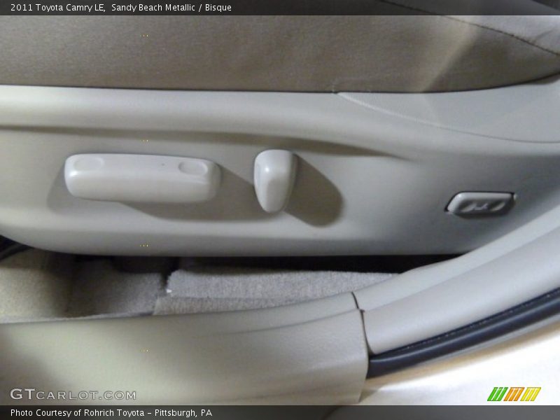 Sandy Beach Metallic / Bisque 2011 Toyota Camry LE