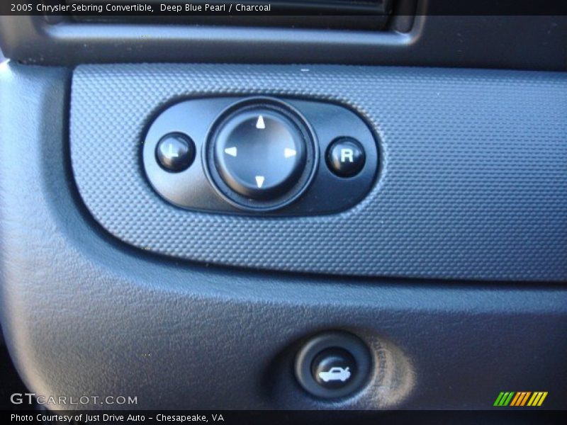 Deep Blue Pearl / Charcoal 2005 Chrysler Sebring Convertible