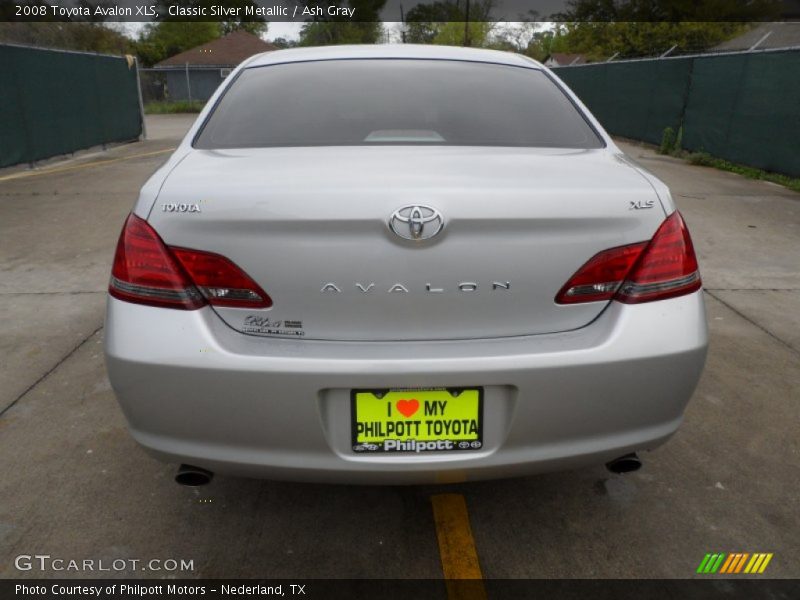 Classic Silver Metallic / Ash Gray 2008 Toyota Avalon XLS