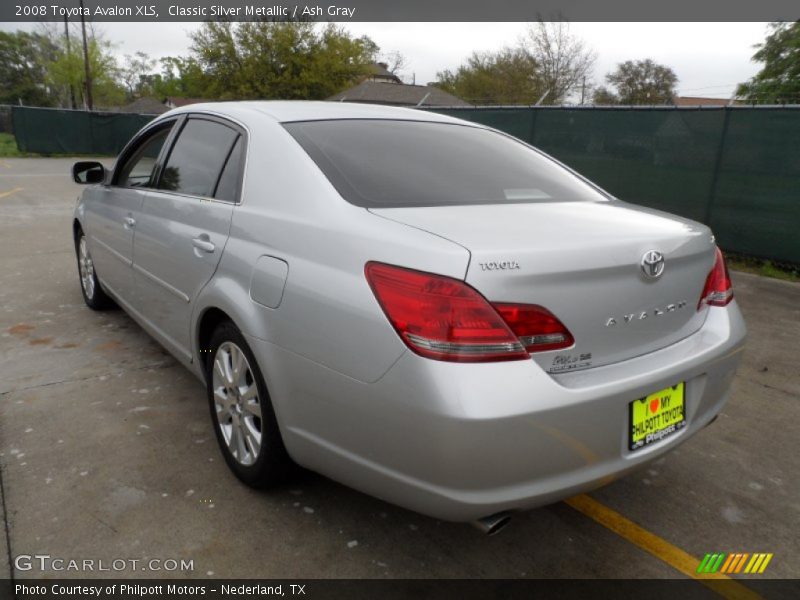 Classic Silver Metallic / Ash Gray 2008 Toyota Avalon XLS
