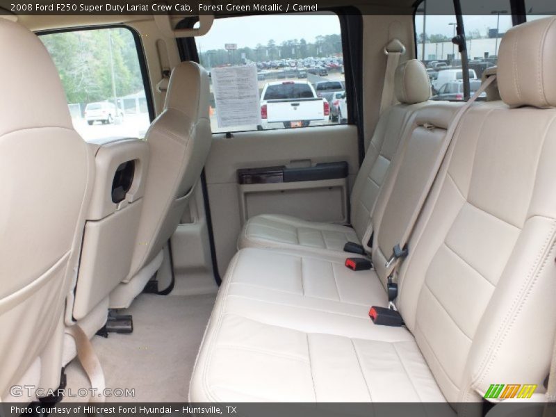 Rear Seat of 2008 F250 Super Duty Lariat Crew Cab