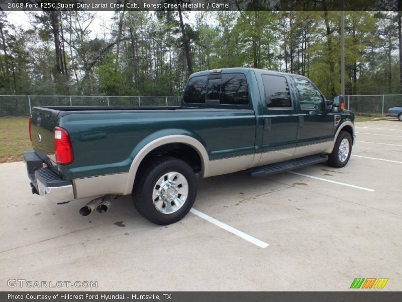  2008 F250 Super Duty Lariat Crew Cab Forest Green Metallic