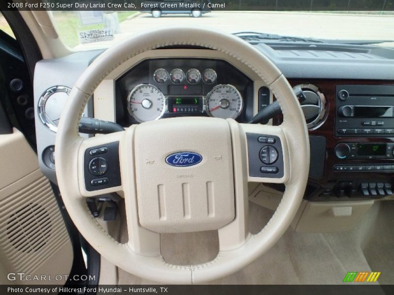  2008 F250 Super Duty Lariat Crew Cab Steering Wheel