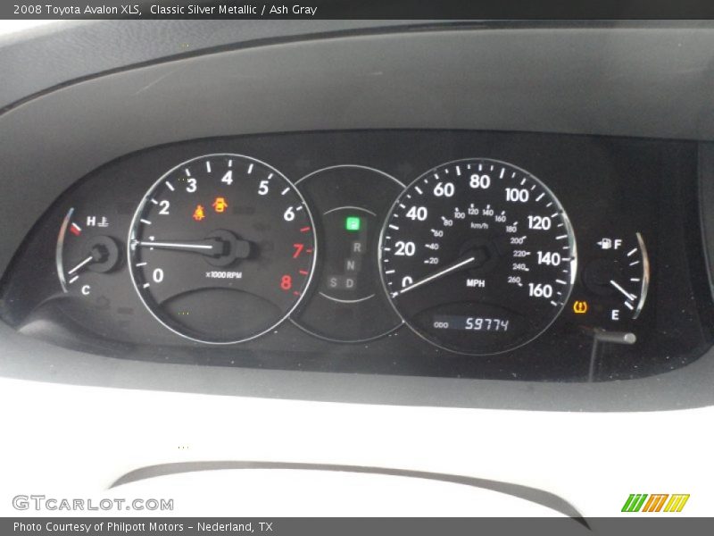 Classic Silver Metallic / Ash Gray 2008 Toyota Avalon XLS
