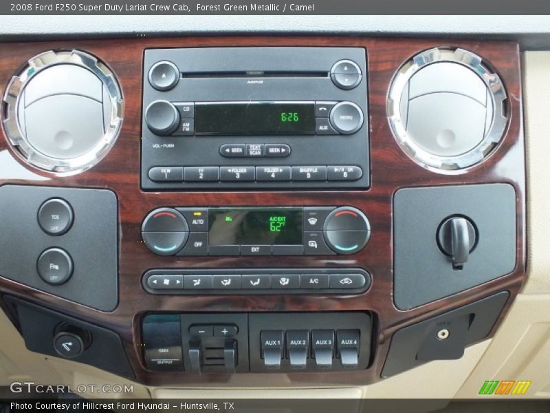 Controls of 2008 F250 Super Duty Lariat Crew Cab