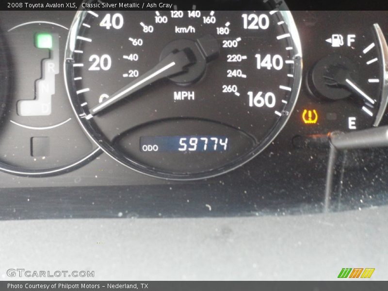 Classic Silver Metallic / Ash Gray 2008 Toyota Avalon XLS