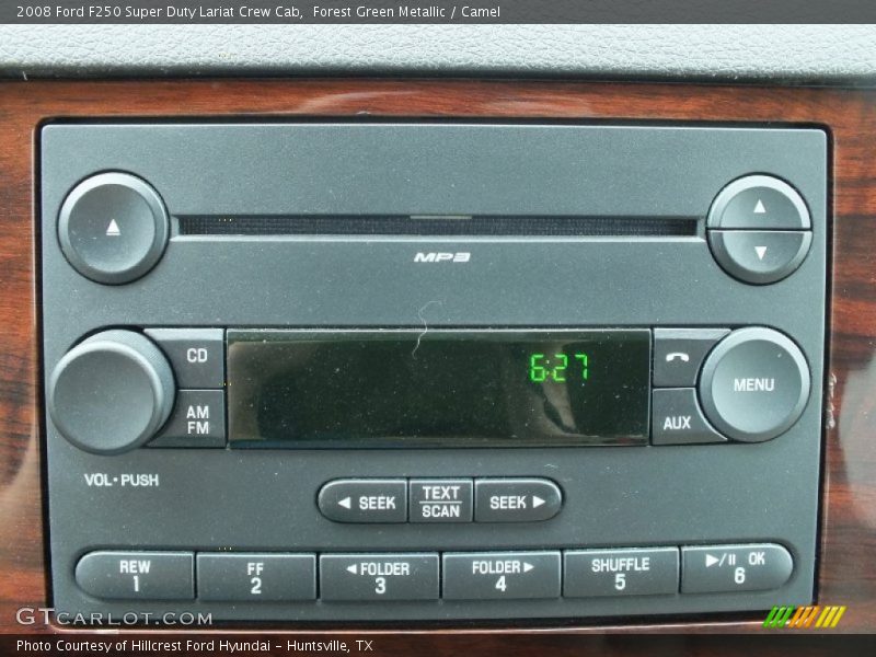 Audio System of 2008 F250 Super Duty Lariat Crew Cab
