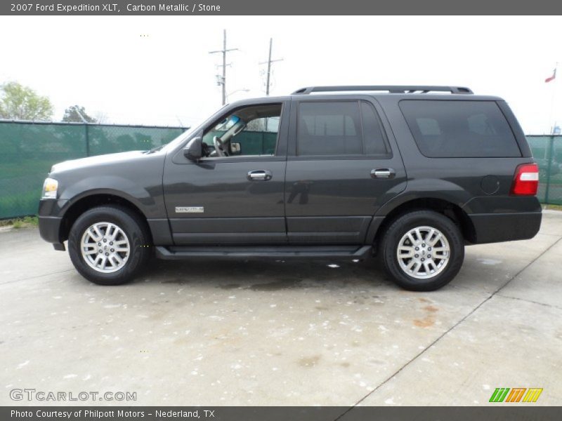 Carbon Metallic / Stone 2007 Ford Expedition XLT