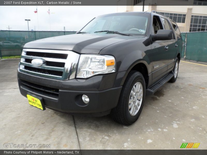 Carbon Metallic / Stone 2007 Ford Expedition XLT