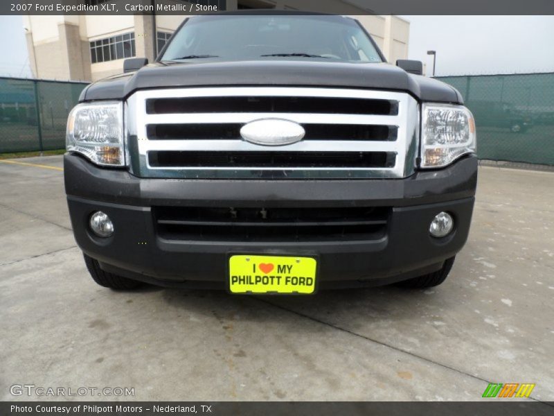 Carbon Metallic / Stone 2007 Ford Expedition XLT