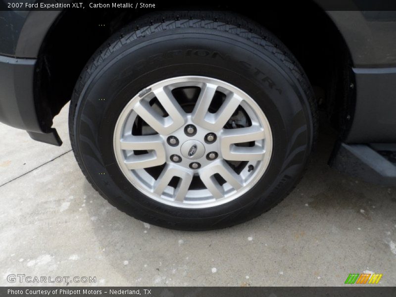 Carbon Metallic / Stone 2007 Ford Expedition XLT