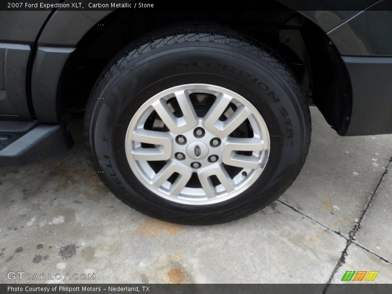 Carbon Metallic / Stone 2007 Ford Expedition XLT