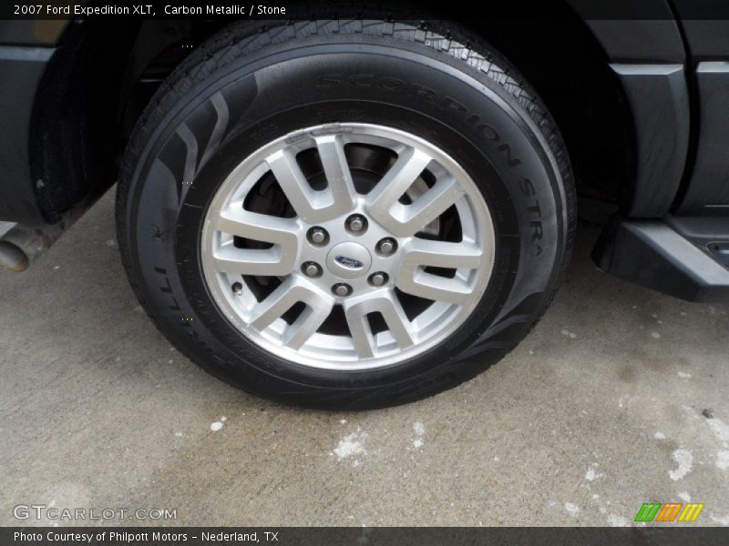 Carbon Metallic / Stone 2007 Ford Expedition XLT