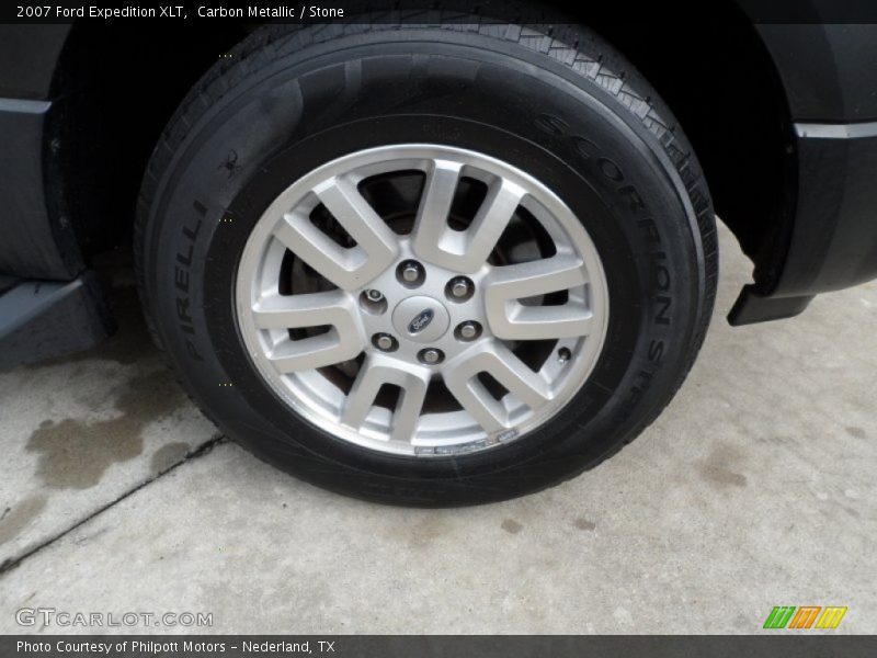 Carbon Metallic / Stone 2007 Ford Expedition XLT