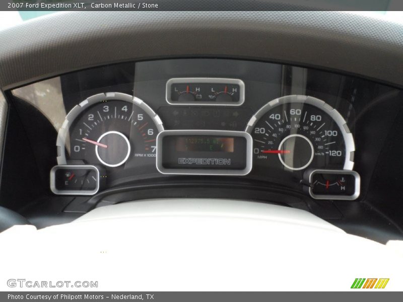 Carbon Metallic / Stone 2007 Ford Expedition XLT
