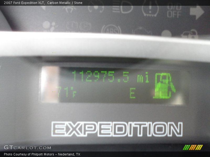 Carbon Metallic / Stone 2007 Ford Expedition XLT