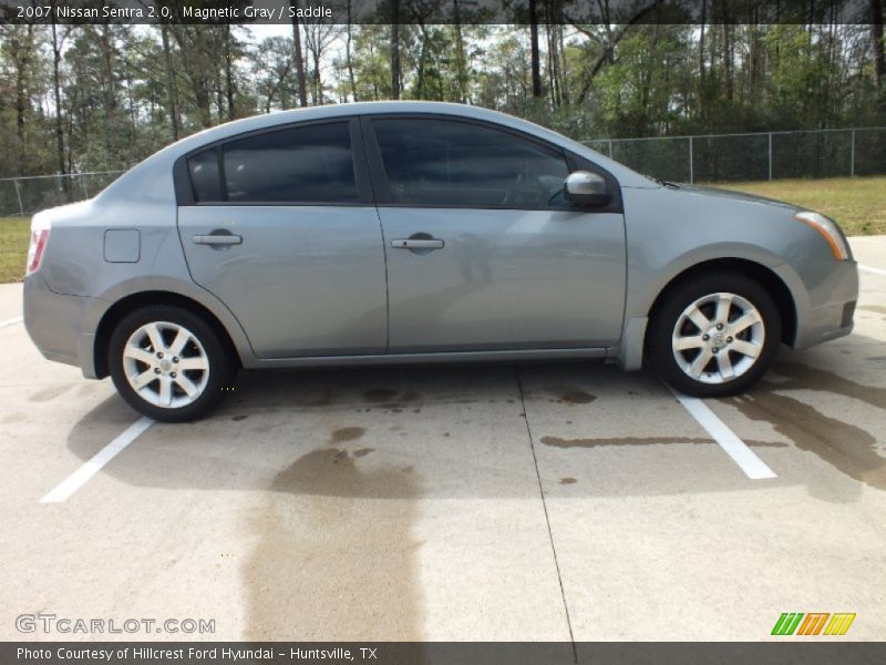 Magnetic Gray / Saddle 2007 Nissan Sentra 2.0