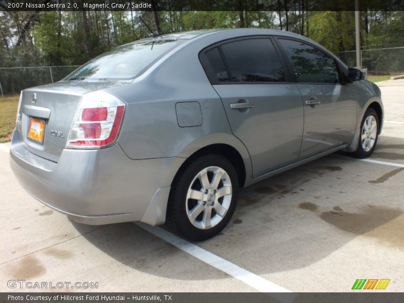 Magnetic Gray / Saddle 2007 Nissan Sentra 2.0