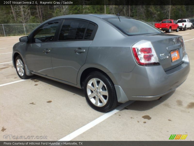 Magnetic Gray / Saddle 2007 Nissan Sentra 2.0