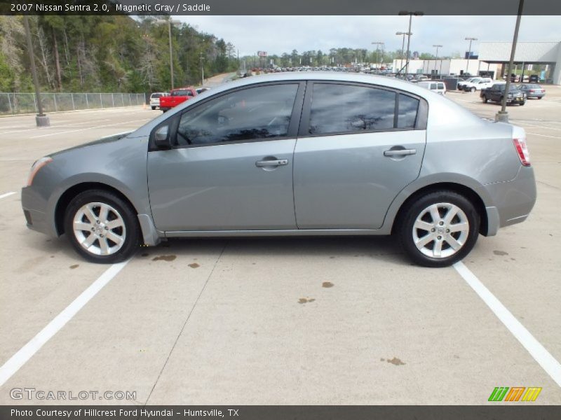 Magnetic Gray / Saddle 2007 Nissan Sentra 2.0