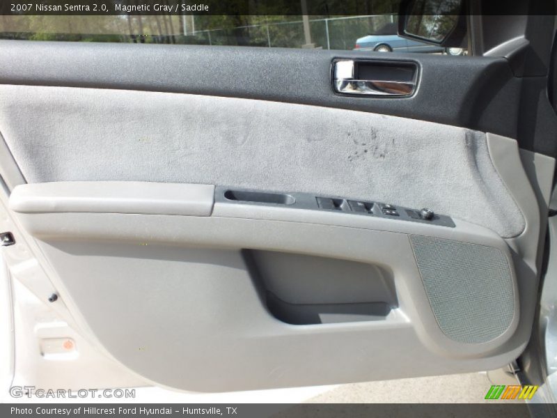 Magnetic Gray / Saddle 2007 Nissan Sentra 2.0