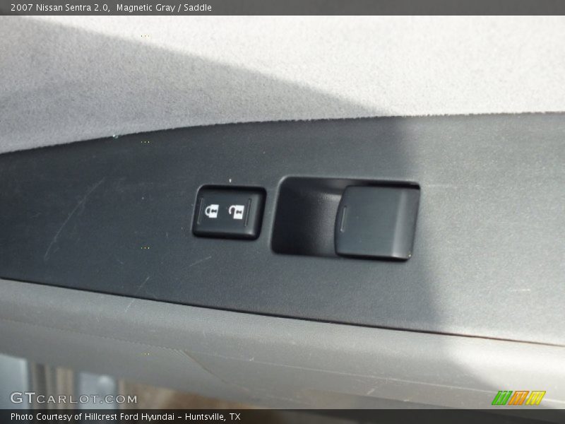Magnetic Gray / Saddle 2007 Nissan Sentra 2.0