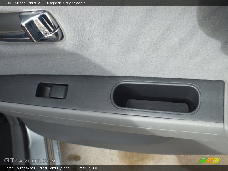 Magnetic Gray / Saddle 2007 Nissan Sentra 2.0